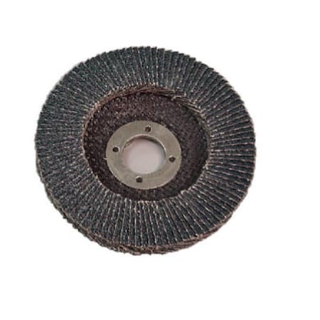 Virginia Abrasives 427-43040Z 4.5 x 0.62-11 in. 40 Grit Zirconia Flap Disc 611754